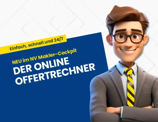 Online Offertrechner wird vorgestellt