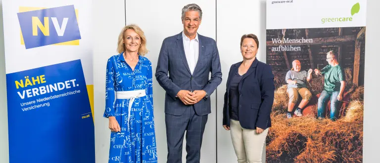 WIR für Greencare, Generaldirektor Niederösterreichische Versicherung, Green Care Österreich