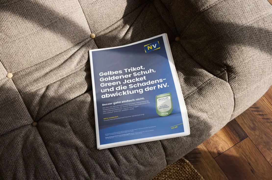 Kurier Inserat Bestes Schadenmanagement